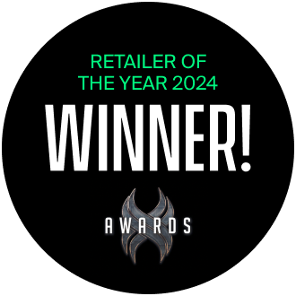 Retailer of the year 2024 winner - Darklands Awards